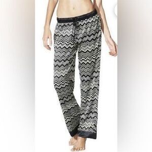 Missoni Black and White Zigzag Pants, L